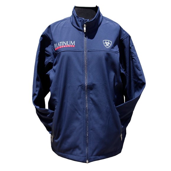 Ariat SoftShell Team Jackey Navy - Picture 2 of 5